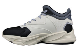 Кроссовки Life Collection Chunky для мужчин с низким верхом, черные/светло-бежевые/темно-серые Anta 11948985-6