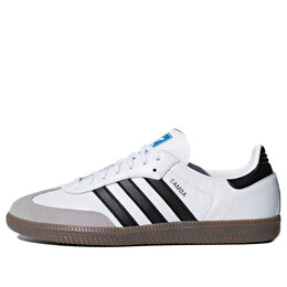 Кроссовки samba og 'white black gum' Adidas, белый b75806 | white/black/gum