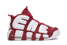 Кроссовки Nike Supreme x Air More Uptempo 'Red', красный 902290 600 | red