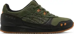 Кроссовки gel lyte 3 'olive black' Asics, зеленый 1203a187 303 | green
