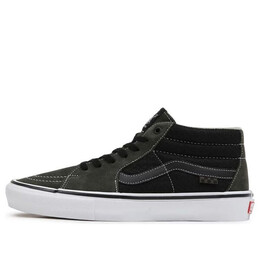 Кроссовки skate grosso mid 'forest night' Vans, черный vn0a5fcg98o | black/army green/white