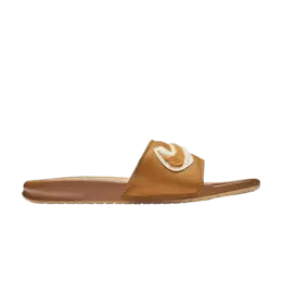 Кроссовки Nike Benassi JDI Slide 'Muted Bronze', загар ao2805 200 | tan