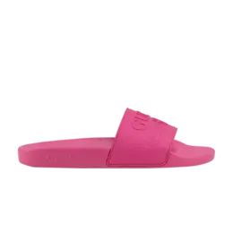 Кроссовки Gucci Logo Rubber Slide 'Fuchsia', розовый 522887 jcz00 5516 | pink