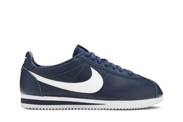Кроссовки Nike Cortez Leather 'Midnight Navy', синий 749571 414 | blue