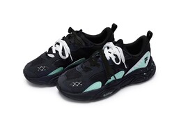 Кроссовки Fila Lifestyle Shoes Men Low-top Black, черный/синий/белый f12m141116fbk(team80-潮汐青sbox) | black, blue, white