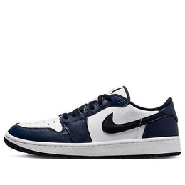 Nike Кроссовки Air Jordan 1 Retro Low Golf 'Midnight Navy', белый dd9315-104 | white/midnight navy/black