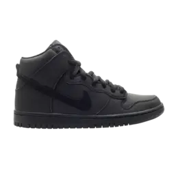 Кроссовки Nike Dunk High Premium Sb 'Black Out', черный 313171 010 | black