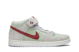 Кроссовки Nike SB Dunk Mid 'White Widow', зеленый aq2207 163 | green