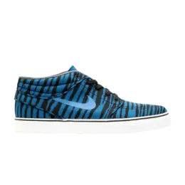 Кроссовки Nike Stefan Janoski Mid Prm, синий 642061 401 | blue