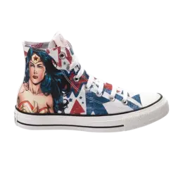 Кроссовки Converse DC Comics x Chuck Taylor All Star Hi 'Wonder Women', белый 150466c | white