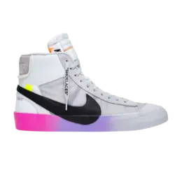 Кроссовки Nike Serena Williams x Off-White x Blazer Studio Mid 'Queen' Special Box, белый aa3832 002 sb | white
