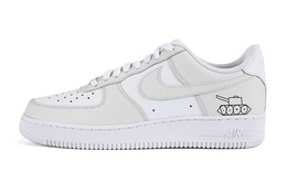 Кроссовки Nike Air Force 1 Skateboarding Shoes Men Low-top Grey/white, светло-серый cw2288-111(team5-男款弹克) | light gray