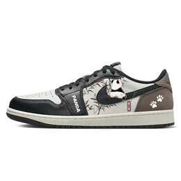 Баскетбольные кроссовки Air 1 Vintage Men Low-Top Brown/White Jordan cz0790-102(team181-水墨小熊猫) | brown