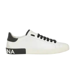 Кроссовки Dolce & Gabbana Portofino Vintage 'White Black', белый cs2203 am779 89697 | white