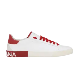 Кроссовки Dolce & Gabbana Portofino Vintage 'White Red', белый cs2203 am779 89926 | white
