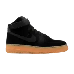 Кроссовки Nike Air Force 1 High 07 LV8 Suede 'Black Gum', черный aa1118 001 | black