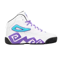 Кроссовки Fila MB Chenille 'White Bluefish Electric Purple', белый 1bm01089 148 | white