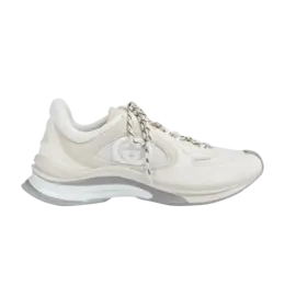 Кроссовки Gucci Run Sneaker 'White Suede', белый 749785 aab62 9144 | white