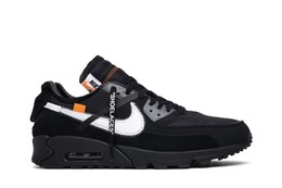Кроссовки Nike Off-White x Air Max 90 'Black', черный aa7293 001 | black