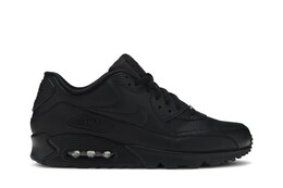 Кроссовки Nike Air Max 90 Leather 'Black', черный 302519 001 | black