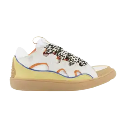 Кроссовки Lanvin Curb Sneaker 'White Beige', белый fm skrk11 dra1 p2107 | white