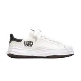 Кроссовки Maison Mihara Yasuhiro Blakey OG Sole Canvas Low 'White', белый a08fw735 wht | white