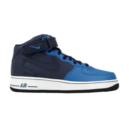 Кроссовки Nike Air Force 1 Mid '07 'Brigade Blue', синий 315123 406 | blue