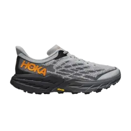 Кроссовки Hoka Speedgoat 5 Wide 'Harbor Mist Black', серый 1123159 hmbc | grey