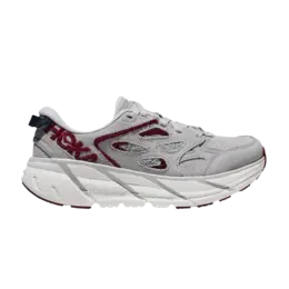 Кроссовки Hoka Clifton L Embroidery 'Lunar Rock Cabernet', серый 1126854 lrcb | grey