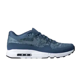 Кроссовки Nike Air Max 1 Ultra 2.0 Flyknit 'Ocean Fog', синий 875942 400 | blue