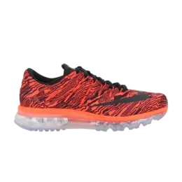 Кроссовки Nike Air Max 2016 Print 'Total Crimson', красный 818135 800 | red