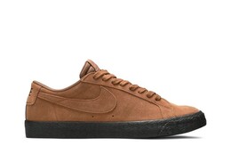 Кроссовки Nike Zoom Blazer Low SB 'Light British Tan', коричневый 864347 200 | brown