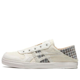 Кроссовки аарон слипоны обувь Asics, белый 1203a318-200 | cream white / brown