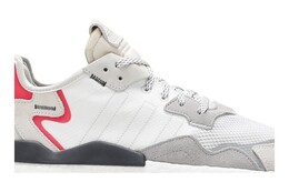 Кроссовки Adidas Nite Jogger 'White Shock Red', белый f34123 | white