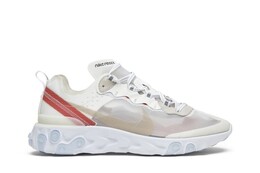 Кроссовки Nike React Element 87 'Light Bone', белый aq1090 100 | white