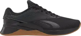 Reebok Кроссовки Nano X3 'Black Gum', черный 100062512 | black