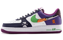 Кроссовки Nike Air Force 1 Skateboard Shoes Men Low-Top Purple White cv1724-105(team29-男款机甲解构紫白)