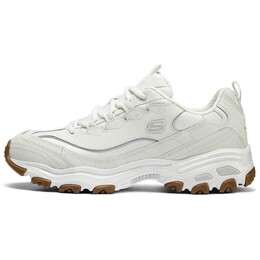 Кроссовки Skechers D"Lites 1.0 Chunky Sneakers Men Low-top White-brown, белый 52675-ofwt | milky white