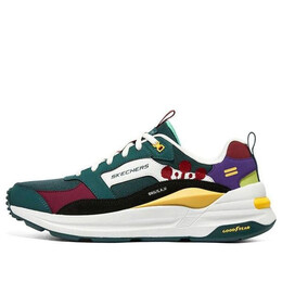 Кроссовки x demon slayer sport 'green white' Skechers, черный 802003-grmt | black/yellow/blue