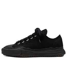 Кроссовки peterson og sole canvas low-top sneaker 'black' Maison Mihara Yasuhiro, черный a01fw702-blkblk | black