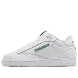 Кроссовки club c bulc x beams 'white green' Reebok, белый 100033747 | white/glen green/white