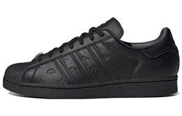 Кроссовки Superstar Adidas 'Allover Debossed Trefoils - Black' gy0026