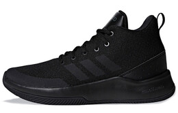 Винтажные баскетбольные кроссовки мужские низкие черные Adidas Neo f34974