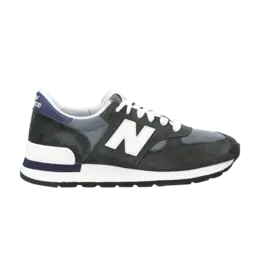 Кроссовки New Balance 990v1 Made in USA Forest Navy, зеленый m990ceri | forest navy