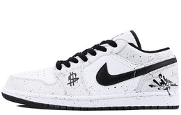 Баскетбольные кроссовки Air 1 Vintage Men Low-Top Серый/Белый/Черный Jordan 553558-132（team97-纽约风潮） | light gray