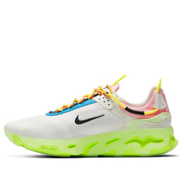 Кроссовки реагируют вживую Nike, белый cv1772-100 | white/green/pink/orange/blue