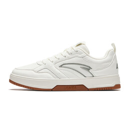 Кроссовки Anta Skateboarding Shoes Men Low-top Pearlescent Gray, слоновая кость/серый 912438010q-2 | ivory/pearlescent grey - 2