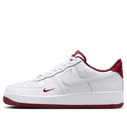 Кроссовки air force 1 low '07 lv8 'white burgundy' Nike, белый hm9483-100 | white/burgundy