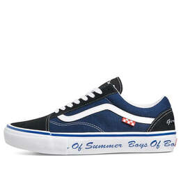 Кроссовки boys of summer x old skool black/blue Vans, черный vn0a5hf33ld | black/blue