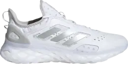 Adidas Кроссовки Web Boost 'White Silver Metallic', белый hq6992 | white